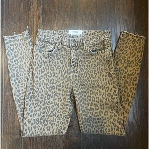 Leopard print Pistola jeans - 25